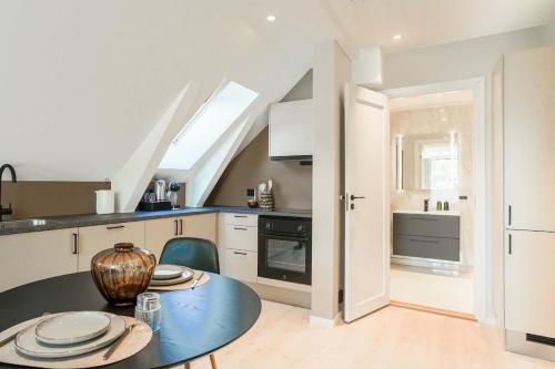 Modern entire apartment in city 305 for 2 guests in Gjøvik Şehir Merkezi