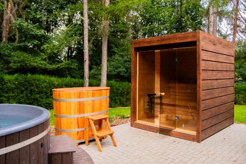Sauna, Nedecvidék ház (Nedecvidek haz) in Tés