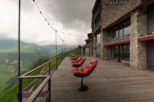 Näkymä ulkoa, Monte Hotel in Gudauri