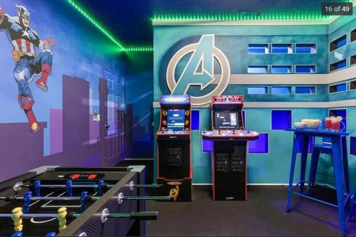 8BR Disney-Area Resort Home Private Pool Game Room Sleeps 17Lazy River-7054 - image 3
