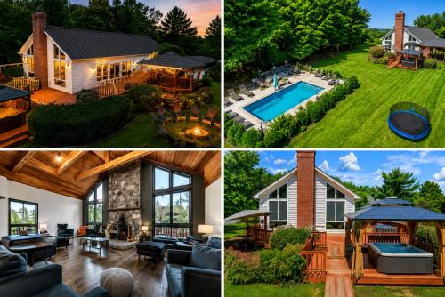 7BR Monroe Retreat, Pool, Hot Tub & Great Room in South Blooming Grove (NY)