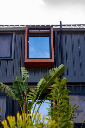 Exterior view, STORM - Organic Modern Retreat in Tobago in Bethel
