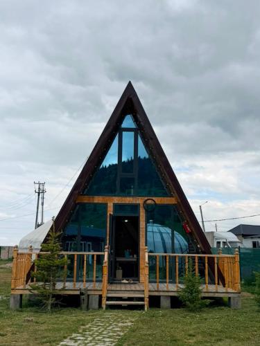 Balkons/terase, Keremet Karkyra Guest House in Jergalan