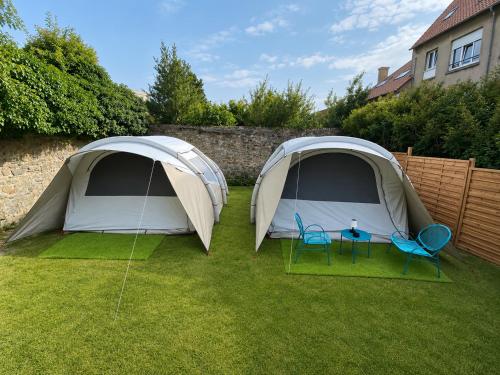 Glamping - accès JACUZZI et SAUNA