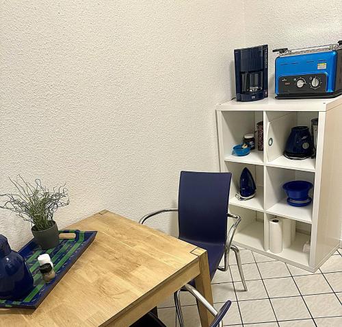 virtuve, Sei hier Gast - FEWO 1 Ferienwohnung im Gesindehaus Warmsdorf, Zentral zwischen Aschersleben, Bernbu in Güsten (Saxony-Anhalt)