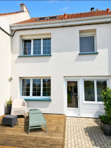 Maison sur la falaise
