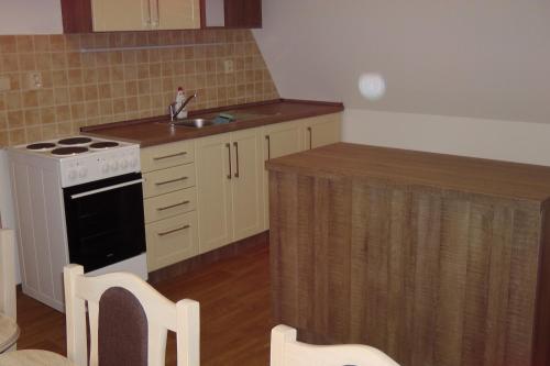 廚房, Penzion Vila Machu in 科普日夫尼采