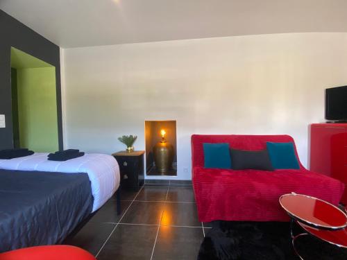 Studio independant RDC, Parking prive & Wi-Fi haut debit in Les Salles-Du-Gardon