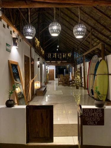 Ngoại cảnh khách sạn, PopoyoLoco Surf House in Popoyo
