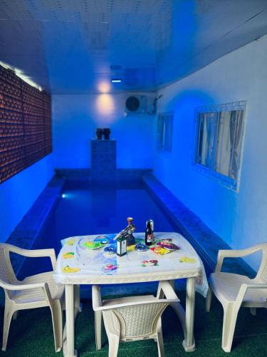 Swimming pool, Casa Elite villa -The Dream stays ll pvt pool ll wi-Fi ll 2AC Rooms in Gold Valley