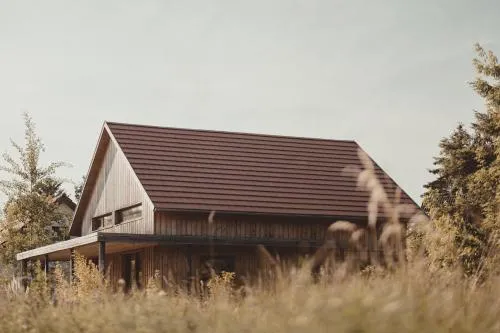 gemütliches Holzhaus am See in Warin, Deutschland