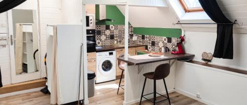 Appartement calme Calais centre 18 m², clim