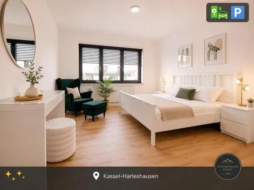 Ferienwohnung Kassel mit Ladesäule & Balkon in Kassel, Deutschland