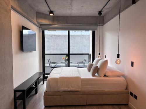 Moderno Apartestudio totalmente dotado