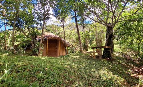Cabaña en reserva natural