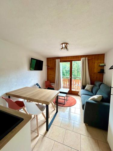 Lounge/area TV in comune, Charmant duplex au pied des pistes linge inclus in Les Fys