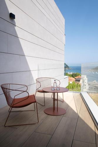 Habitación doble, deluxe, vistas al mar, balcón