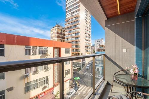 Erkély/terasz, Studio em Cond. c/ Piscina perto da praia CAO0305 in Barra
