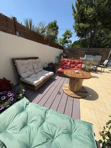Charmante maison terrasse ensoleillée 3 Chambres