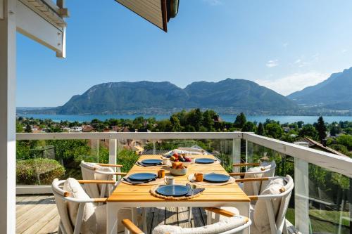 Villa Alba - Vue panoramique sur lac et montagnes - Location, gîte - Sévrier