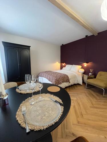 Nuit Céleste Studio élégant avec parking Centre Morteau - Location saisonnière - Morteau