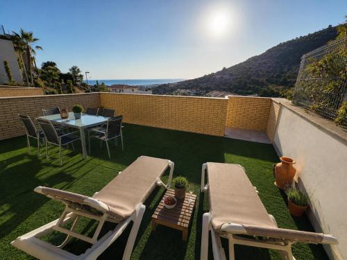 Modern Duplex in Sitges with Private Parking, Sea Views & Terrace