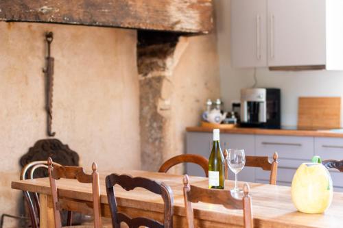 Cocina, La Ferme des Hautes Roches in Vouille