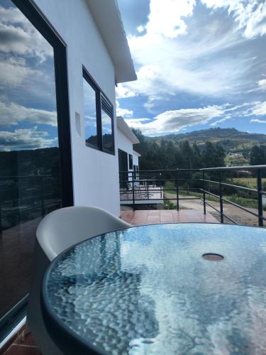 Rõdu/terrass, El Mirador del Jardin in Tibasosa