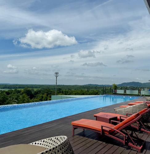 Surrounding environment, Panbil Residence Apartment with Netflix in Batam Island