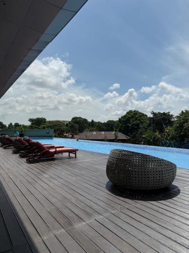View, Panbil Residence Apartment with Netflix in Batam Island