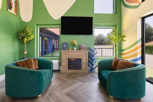 ロビー, Days Inn By Wyndham Pigeon Forge South in ピジョン フォージ（TN）