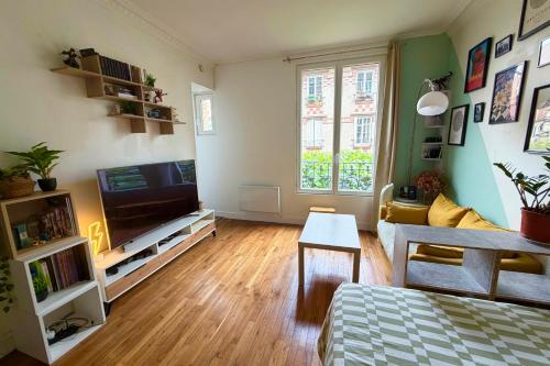 Studio cosy proche Paris 15 Parc Expo & Tram T2 - Location saisonnière - Issy-les-Moulineaux