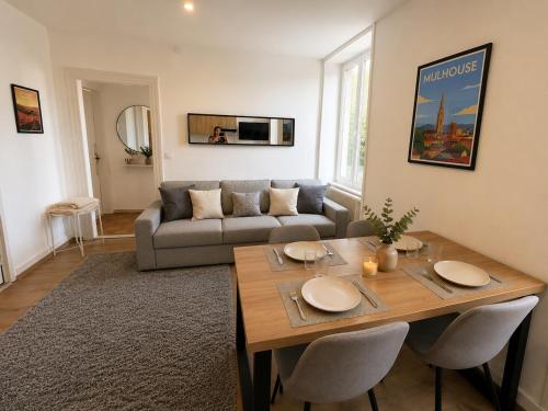 L'Escale d'Alsace, modern 2-bedroom apartment with parking and train station