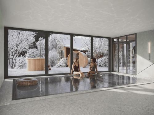 桑拿, Hotel Garance Morzine in 莫尔济讷