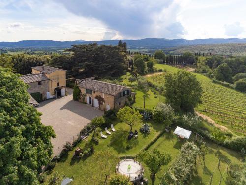Viesnīcas āriene, Villa storica di famiglia sui colli senesi in Costalpino