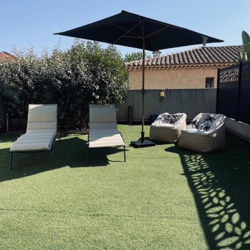 Logement avec jardin Fréjus Plage