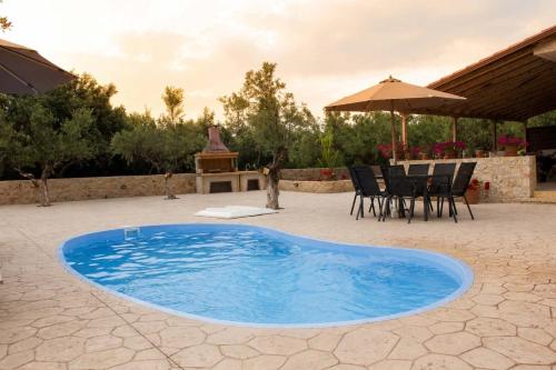 Exterior view of Selinitsa Stone Home - Mani's Private Pool Retreat