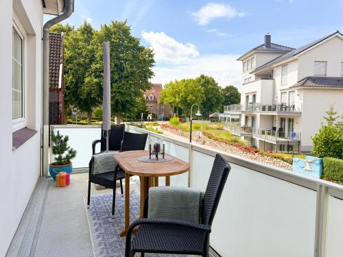 Altan/terrasse, Gastehaus Daheim in Scharbeutz