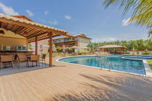 Swimming pool, IT139 Apt 2 Suites Cond Pe na Areia c/ Piscina in Itacimirim