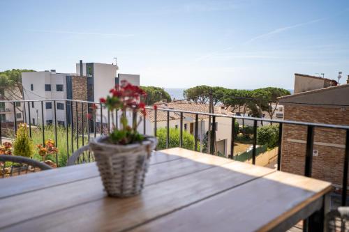 Refurbished apartment calella de pal. beach 250mts