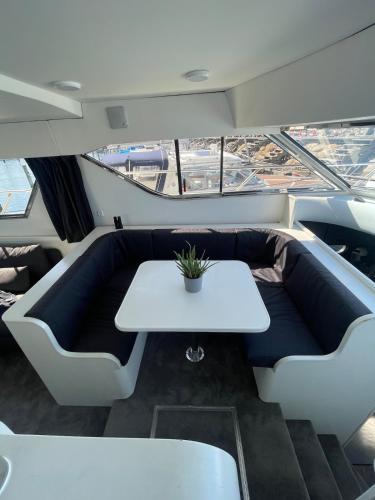 Stay on Large Motorboat with view to Kronborg in Helsingor