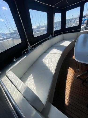 Stay on Large Motorboat with view to Kronborg in Helsingor