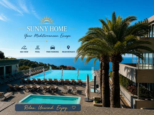 Sunny Home Costa Plana-monaco -Cap D'ail - Cap-d'Ail