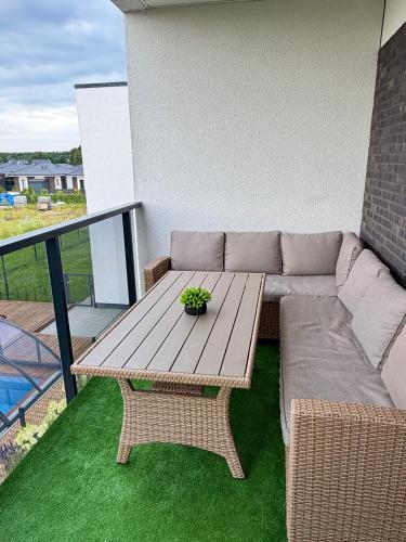 Balkons/terase, NOCTAS apartamentai in Zibininkai