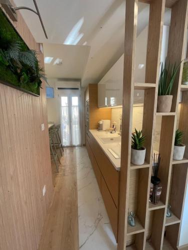 keuken, Le Grenier - Appartement vacances in Breil Sur Roya