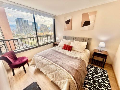 Beautiful and modern opposite the Irarrazaval Metro station