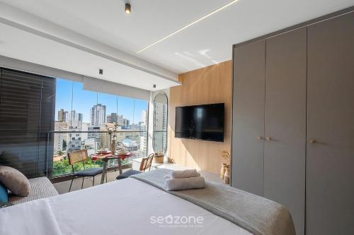 Estudio em Cond. c/ Piscina na Barra ZBA1202 in Barra