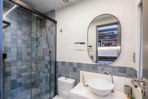 Fürdőszoba, Estudio em Cond. c/ Piscina na Barra ZBA1202 in Barra