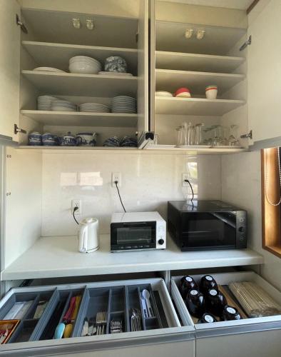 Kitchen, Hida Manu House in Kokufu