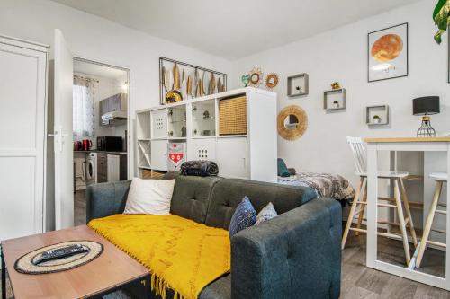 Studio "Le Nid Douillet" - Tout Confort à Proximité de la Gare - Tram à 5 min